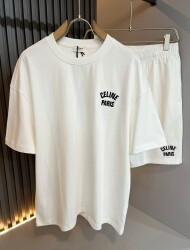셀린느 CELINE 모던 클래식 캐주얼 반팔 반팔 세트