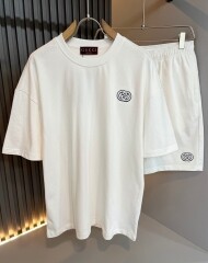 구찌 GUCCI 모던 클래식 캐주얼 반팔 반팔 세트