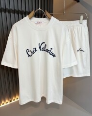 발렌티노 Valentino 모던 클래식 캐주얼 반팔 반팔 세트