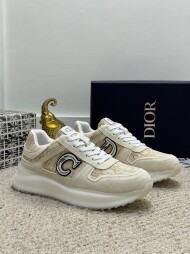 디올 DIOR C 로고 키높이 패션 스니커즈
