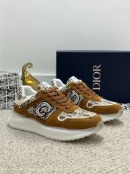 디올 DIOR C 로고 키높이 패션 스니커즈