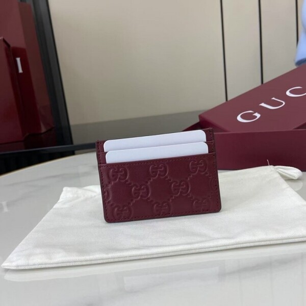 위핑,구찌 GUCCI Emblem 모던 엠보 카드 지갑