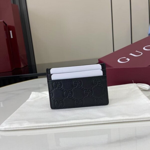 위핑,구찌 GUCCI Emblem 모던 엠보 카드 지갑