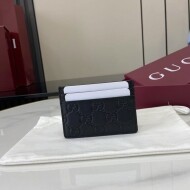 구찌 GUCCI Emblem 모던 엠보 카드 지갑