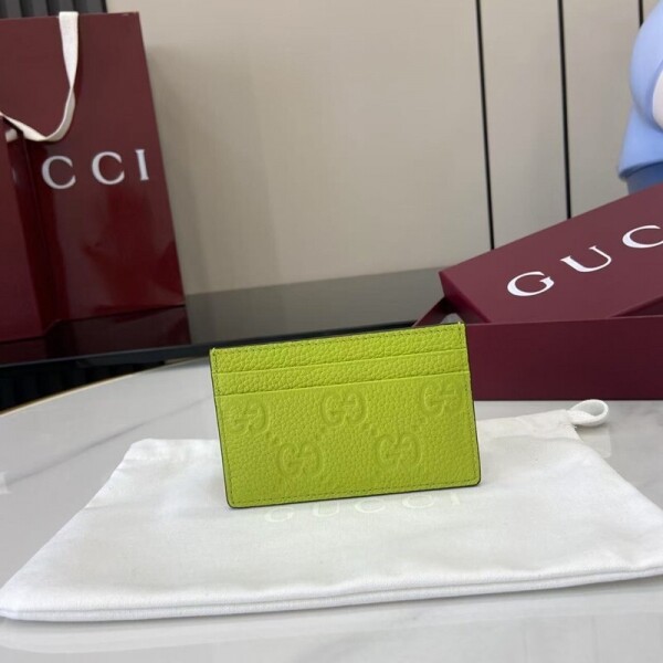위핑,구찌 GUCCI Emblem 패션 캐주얼 커플 카드 지갑