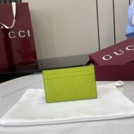구찌 GUCCI Emblem 패션 캐주얼 커플 카드 지갑