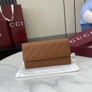 구찌 GUCCI Marmont 지그 엠보 장지갑
