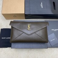 생로랑 Saint Laurent 모던 빈티지 봉투 클러치