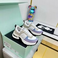 샤넬 CHANEL 듀얼 C 로고 키높이 통기성 여성 운동화