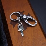 크롬하츠 Chrome Hearts 모던 클래식 디자인 키홀더