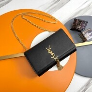 생로랑 Saint Laurent 클래식 태슬 체인 숄더 크로스백