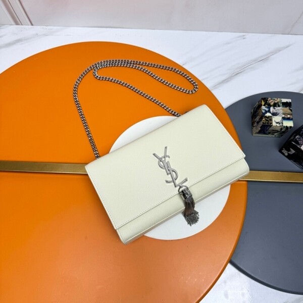 위핑,생로랑 Saint Laurent 클래식 태슬 체인 숄더 크로스백