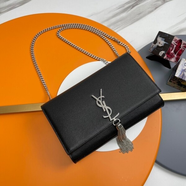 위핑,생로랑 Saint Laurent 클래식 태슬 체인 숄더 크로스백