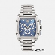 Versace 베르사체 크로노그래프 블루 다이얼 남성 시계 VE6H00423