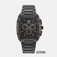 Versace 베르사체 Dominus 크로노그래프 쿼츠 다이얼 남성 시계 VE6H00623 332138