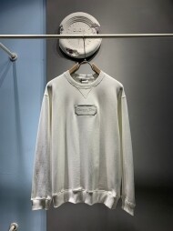 디올 DIOR 스퀘어 영문 자수 캐주얼 커플 긴팔 맨투맨