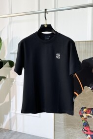 로에베 LOEWE 로고 클래식 비즈니스 캐주얼 반팔 티