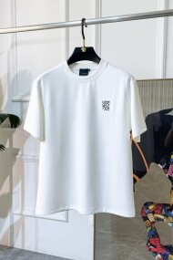 로에베 LOEWE 로고 클래식 비즈니스 캐주얼 반팔 티