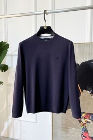 프라다 PRADA 로고 모던 심플 캐주얼 긴팔