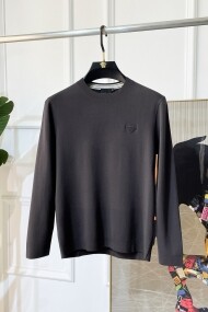 프라다 PRADA 로고 모던 심플 캐주얼 긴팔