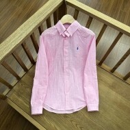폴로 랄프로렌 RALPH LAUREN 조랑말 자수 로고 린넨 소재 커플 셔츠