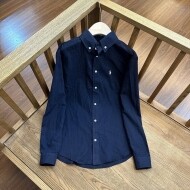 폴로 랄프로렌 RALPH LAUREN 조랑말 자수 로고 린넨 소재 커플 셔츠