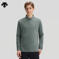 데상트 DESCENTE 캐주얼 심플 폴로 커플 긴팔 티