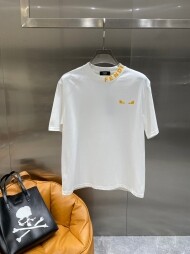 펜디 FENDI 클래식 심플 캐주얼 반팔티셔츠