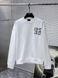 지방시 Givenchy 로고 클래식 캐주얼 커플 긴팔