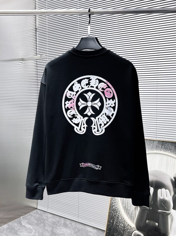 위핑,크롬하츠 Chrome Hearts 로고 클래식 캐주얼 커플 긴팔