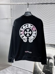 크롬하츠 Chrome Hearts 로고 클래식 캐주얼 커플 긴팔