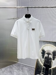돌체앤가바나 Dolce & Gabbana 로고 클래식 캐주얼 폴로 넥 반팔