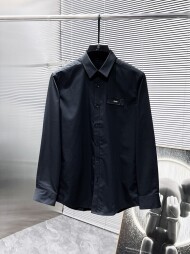 펜디 FENDI 클래식 디자인 캐주얼 긴팔 셔츠