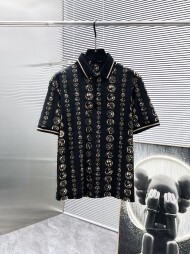 돌체앤가바나 Dolce & Gabbana 클래식 빈티지 캐주얼 폴로넥 반팔