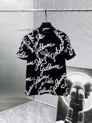 돌체앤가바나 Dolce & Gabbana 로고 패션 트렌디 커플룩 반팔