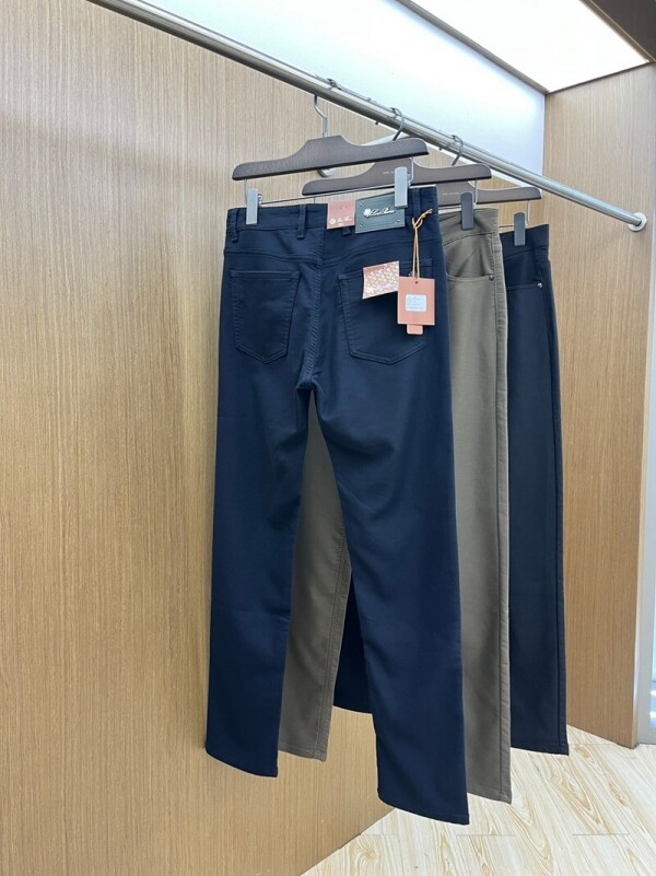 위핑,로로피아나 LORO PIANA 모던 클래식 심플 캐주얼 팬츠