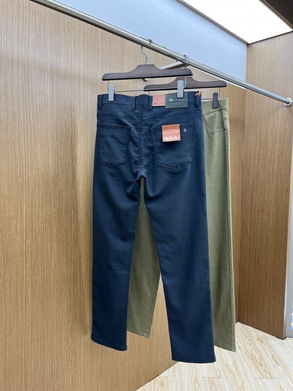 위핑,로로피아나 LORO PIANA 모던 클래식 심플 캐주얼 팬츠