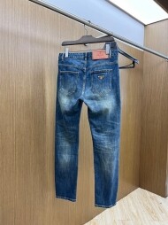 프라다 PRADA 모던 클래식 빈티지 캐주얼 데님 팬츠
