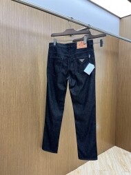 프라다 PRADA 모던 심플 디자인 캐주얼 데님 팬츠