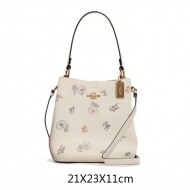 COACH 코치 스몰 타운 버킷백 위드 하트 플로럴 프린트 C2310