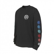 크롬하츠 Chrome Hearts 클래식 요소 프린트 디자인 캐주얼 긴팔 티셔츠 남녀공용