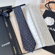 샤넬 CHANEL 클래식 더블 C 남성 넥타이