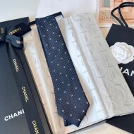 샤넬 CHANEL 클래식 더블 C 남성 넥타이