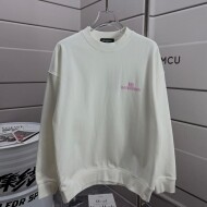 발렌시아가 BALENCIAGA 로고 패션 트렌드 캐주얼 긴팔 티셔츠 남녀 공용