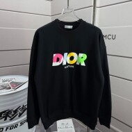디올 DIOR 로고 패션 트렌드 캐주얼 긴팔 티셔츠 남녀 공용