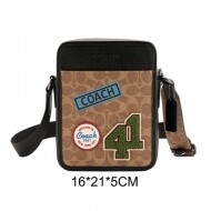 코치 Sullivan Crossbody In Signature Canvas With Patches CY895