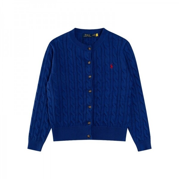위핑,폴로 랄프로렌 RALPH LAUREN 자수 로고 긴팔 니트 카디건 톱