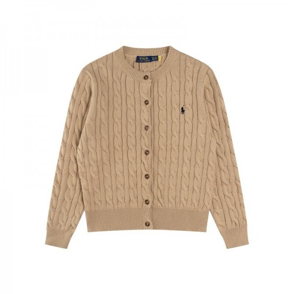 위핑,폴로 랄프로렌 RALPH LAUREN 자수 로고 긴팔 니트 카디건 톱