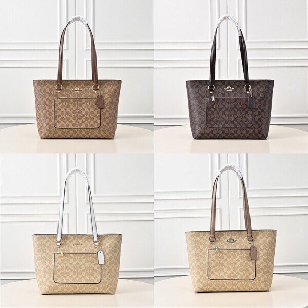 위핑,코치 여성가방 Gallery Tote 34 숄더백 토트백 쇼핑백 CAZ00 SVPWH