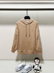 버버리 BURBERRY 클래식 자수 로고 남녀 후드